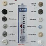 TurboSeal S308 Wet Area Silicone Colour Chart