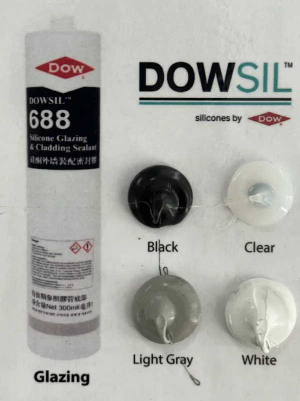 dowsil_688_colour_chart